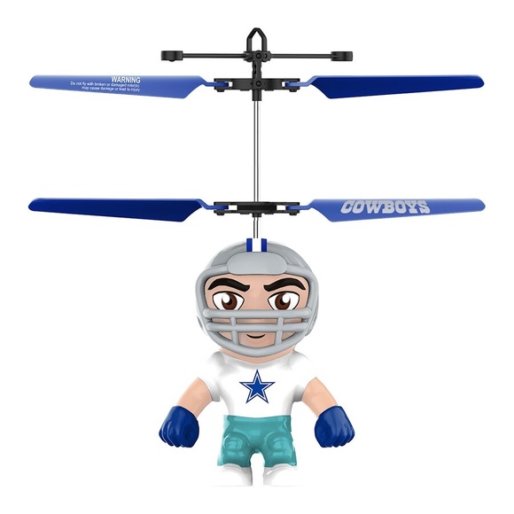 NFL Dallas Cowboys Football Figure Hand Motion Drone Flyer - Picture 1 of 5